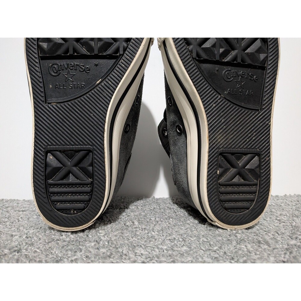Converse Wedge Sneaker Shoes Womens Size 6 Gray - Picture 9 of 10